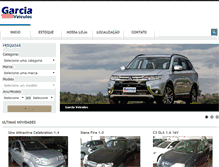 Tablet Screenshot of garciaveiculosrp.com.br